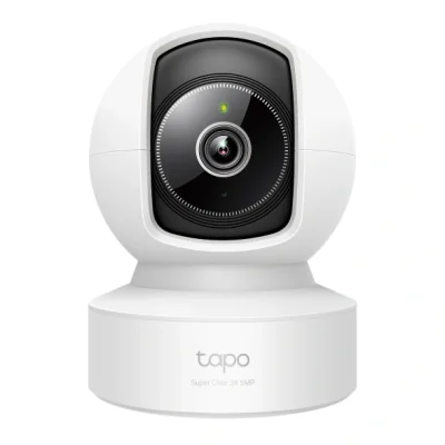 Camera Wi-Fi home security TP Link, senzor 1/3" Progressive Scan CMOS Starlight Sensor, Focal Length: 4 mm, Aperture: F2.2, Pan Mechanical Range: 340° (360° Pan Coverage), Tilt Mechanical Range: 69° (110° Tilt Coverage), 850 nm IR LED, rezolutie maxi