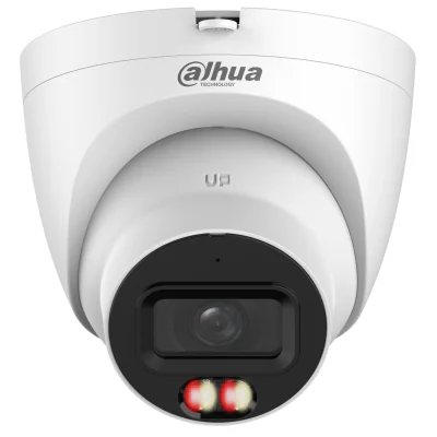 Cameră IP turret DAHUA IPC-HDW21249T-S-IL-0280B, 12 Mpx, obiectiv 2,8 mm