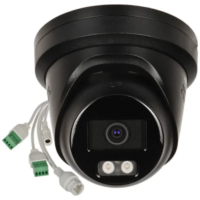 Cameră IP turret HIKVISION DS-2CD23126G3-IS2UY/SL(2.8)(EF)BLACK, 12 Mpx, negru