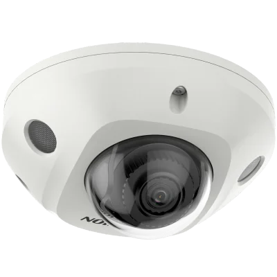 CAMERA MINI DOME IP 4MP 2.8MM 30M MIC