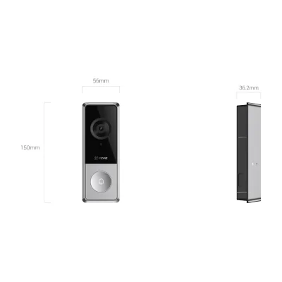 CAMERA PT EZVIZ 4MP 4MM IR 15M HP8, Senzor CMOS de scanare progresivă de 1/3" de 4 MP, Lentila superioară: 4mm @ F1.6 Viewing angle: 100°(Diagonal), 83°(Horizontal), 44°(Vertical), IR 15M, Unghiul PT: Pan: 340°, Tilt: 65°, Compresie: H.265 / H.264, B
