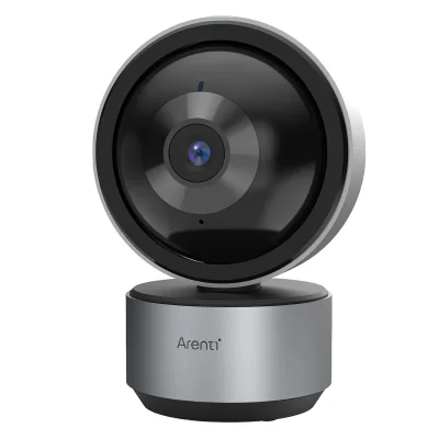 Camera supraveghere Arenti, 2.5K, 5 MP, mini, wireless, card Micro-SD max 128 GB, interior, detectie miscare si sunet, night vision 10m, audio bidirectional, pan, tilt, zoom, "DOME1F"