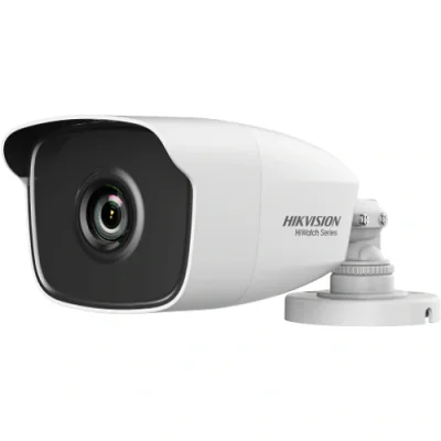 Camera supraveghere Hikvision bullet HWT-B220-M HiWatch Series 2 MP high-performance CMOS,1920 × 1080 resolution,Lens 2.8 mm, IR Up to 40 m,Video Output:1 HD analog output,Switch Button TVI/AHD/CVI/CVBS, Operating Conditions:-40 °C to 60 °C, Protecti