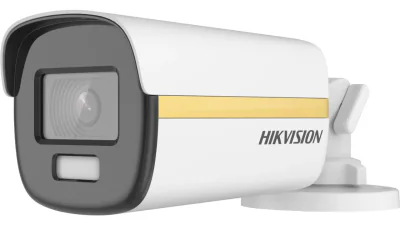 Camera supraveghere Hikvision DS-2CE12UF3T-E 2.8MM 8 MP , 3840 × 2160 resolution 4K ColorVu POC Fixed Bullet Camera,3D DNR technology delivers clean and sharp images,67IP,0.0005 Lux@(F1.0, AGC ON), 0 Lux with white light, WDR (Wide Dynamic Range) ≥13