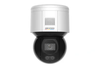 Camera supraveghere Hikvision DS-2DE3A400BW-DE/W F1 T5 ,4MP;rezolutie 2560 × 1440@ 25 fps,iluminare Color: 0.0005 Lux @ (F1.0, AGC ON); 0 Lux with white light, Day& Night 24/7 colorful imaging;lentila fixa 4mm,Zoom 16x digital, 120 dB /BLC/ HLC/3D DN
