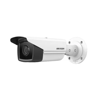 Camera supraveghere Hikvision IP bullet DS-2CD2T43G2-2I(2.8mm), 4MP, Acusens deep learning algorithms- filtrarea alarmelor false dupa corpul uman si masini, senzor: 1/3″ Progressive Scan CMOS, rezolutie: 2688 × 1520@25fps, iluminare: Color: 0.005 Lux