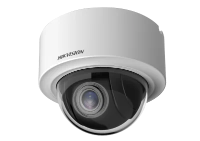 Camera supraveghere Hikvision IP Mini PT Dome DS-2DE3204W-DE(T5)B, Max. Resolution:1920 × 1080/ 2MP, Zoom:4 × optical, 16 × digital; Focal Length:2.8 -12 mm; 120 dB WDR, SNR ≥ 52 dB; Built-in memory card slot, support microSD/microSDHC/microSDXC card