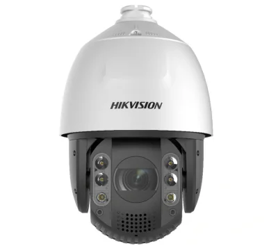 Camera supraveghere Hikvision IP PTZ DS-2DE7A232IW-AEB(T5), 2MP, Acusens - filtrarea alarmelor false dupa corpul uman si masini, low-light performance powered by DarkFighter, alarma vizuala flash lumina si alarma audio pentru avertizarea intrusilor (