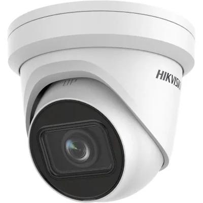 Camera supraveghere Hikvision IP turret DS-2CD2H23G2-IZS(2.8-12mm), 2MP, Acusens - filtrarea alarmelor false dupa corpul uman si masini, senzor: 1/2.8″ Progressive Scan CMOS, rezolutie: 1920 × 1080@30fps, iluminare: Color: 0.005 Lux @ (F1.6, AGC ON),