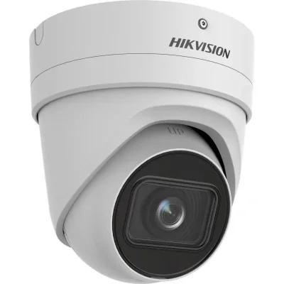 Camera supraveghere Hikvision IP turret DS-2CD2H46G2-IZS 2.8-12mm C, 4MP,Acusens - filtrarea alarmelor false dupa corpul uman si masini, senzor:1/3″ Progressive Scan CMOS, rezolutie: 2688 × 1520@30fps, iluminare:Color: 0.005 Lux @ (F1.6, AGC ON), 0 L