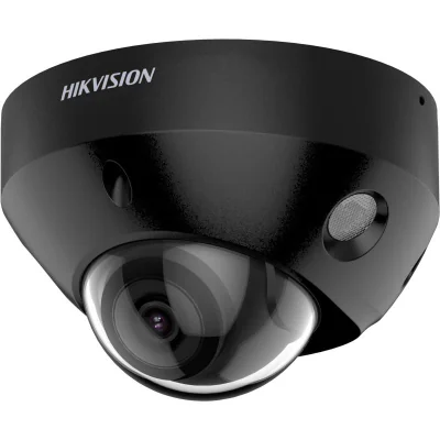 Camera supraveghere Hikvision Mini Dome DS-2CD2547G2-LS(2.8mm)(C) (BLACK), 4MP, WDR 130dB,24/7 colorful imaging, 1/1.8" Progressive Scan CMOS, IR 30M, 1 RJ45 10 M/100 M self-adaptive Ethernet port,Built-in memory card slot, support microSD card, up t