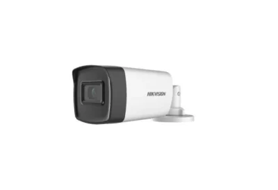 Camera supraveghere Hikvision Turbo HD bullet DS-2CE17H0T-IT3FS(2.8mm), 5MP, microfon audio incorporat, senzor 5 MP CMOS, rezolutie: 2560 (H) × 1944 (V)@20fps, iluminare: 0.01 Lux @ (F1.2, AGC ON), 0 Lux with IR, lentila: 2.8 mm, unghi vizualizare: h