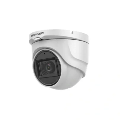Camera supraveghere Hikvision Turbo HD turret DS-2CE76D0T-ITMF(2.8mm)C, 2MP, senzor: 2 MP CMOS, rezolutie: 1920 × 1080@30fps, iluminare: 0.01 Lux@(F1.2, AGC ON), 0 Lux cu IR, lentila: 2.8 mm, distanta IR: 30m, Smart IR, Digital WDR/ICR/AGC/AWB/2D DNR