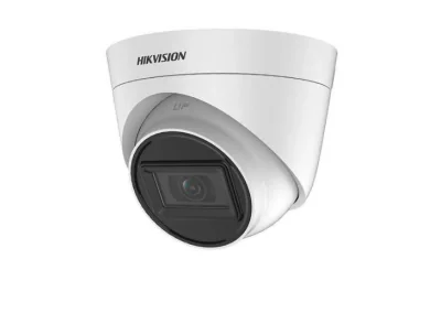 Camera supraveghere Hikvision Turbo HD turret DS-2CE78H0T-IT3FS(2.8mm), 5MP, microfon audio incorporat, senzor: 5 MP CMOS, rezolutie: 2560× 1944 @20fps, 4MP@30fps, 4MP@25fps, 1080P@30fps, 1080P@25fps, iluminare: 0.01 Lux@(F1.2, AGC ON), 0 Lux cu IR, 