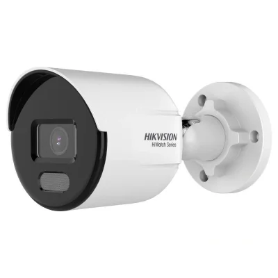 Camera supraveghere Hiwatch IP HWI-B129H (C) bullet 1/2.8" Progressive Scan CMOS ,2MP , 1080p / 720p (25 FPS), 2.8MM,DWDR, BLC, 3D-NR, AGC, Motion detection, IP67, temeperatura de functionare: -30 °C to 60 °C, dimensiuni: 164.4 mm x 76.6 mm, greuate: