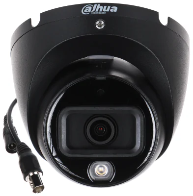 Cameră turret AHD, HD-CVI, HD-TVI DAHUA HAC-HDW1200TLM-IL-A-0280B-S6-BLACK, 1080p, 2,8 mm