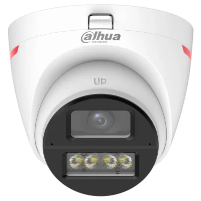 Cameră turret AHD, HD-CVI, HD-TVI DAHUA HAC-HDW1249X-A-PRO-0280B-DIP, WizColor, 1080p, 2,8 mm