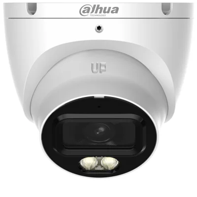 Cameră turret DAHUA HAC-HDW1801TLM-IL-A-0280B-S3-DIP, AHD / HD-CVI / HD-TVI / PAL, 8 Mpx (4K UHD), obiectiv 2,8 mm