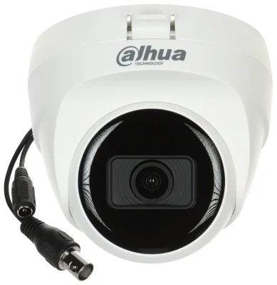 Cameră turret DAHUA HAC-T1A21-U-0280B, AHD / HD-CVI / HD-TVI / PAL, 1080p, obiectiv 2,8 mm