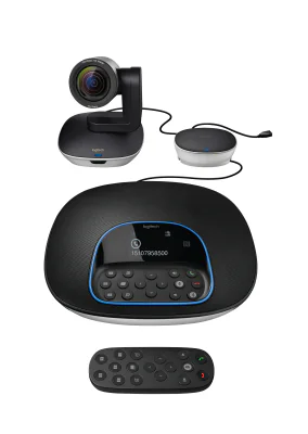 Camera Web Logitech Group, rezolutie video Full HD, USB 2.0, Negru