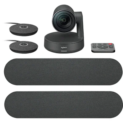 Camera Web Logitech Logitech Rally, rezolutie video 4K, USB-A, Negru