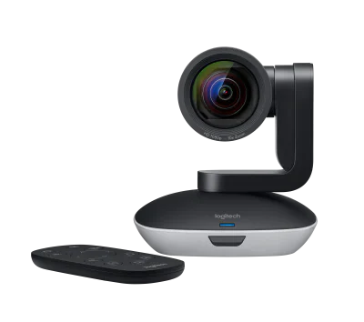 Camera Web Logitech PTZ Pro 2, rezolutie video Full HD, USB 2.0, Negru