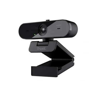 Camera Web Trust Taxon, rezolutie video 2K, USB 2.0, Negru