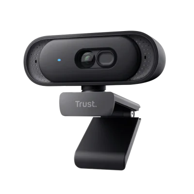 Camera web Trust Tomar 2K QHD, , rezolutie video 2560x1440, max framerate 30 fps, rezolutie senzor 2560x1440, negru