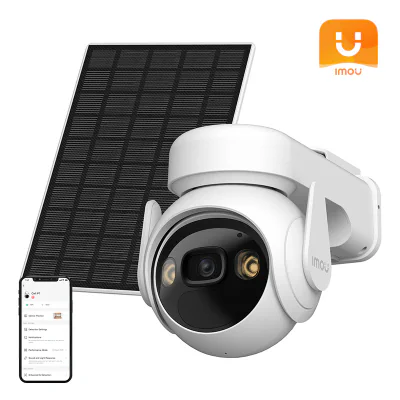 Cameră WiFi rotativă pentru exterior cu panou solar IMOU Cell PT kit lite (tip C)