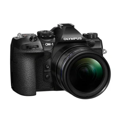 CAMERE foto Olympus 1 body black + M.Zuiko Digital ED 12-40mm PRO II kit "V210011BE000"