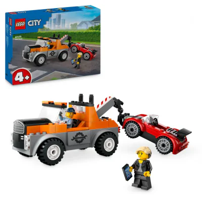 CAMION TRACTARE&MASINA SPORT, LEGO 60435