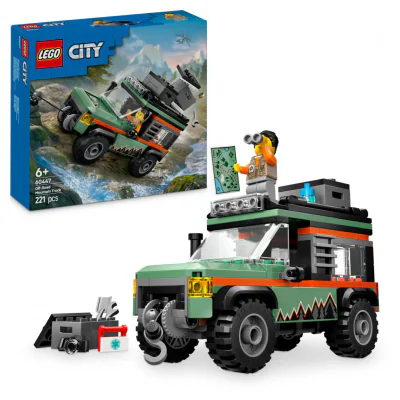 CAMIONETA 4X4 OFF-ROAD, LEGO60447