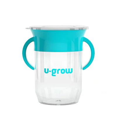 Cana 360 grade cu manere, blue, U-Grow