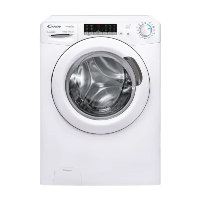Candy CSOW4966TWM/1-S, Front-load, Freestanding, White, Left, White, Rotary