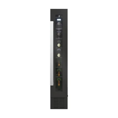 Candy DiVino CCVB 15/1, Built-in, 7 bottle(s), G, Interior light, Black, Black