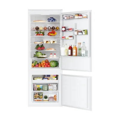 Candy Fresco CBT7719EW, 364 L, No Frost (fridge), N-ST, 33 dB, 4.5 kg/24h, E