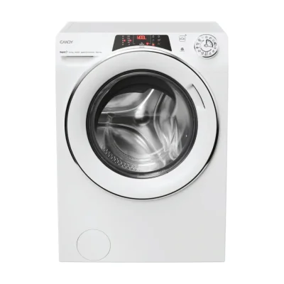 Candy RapidÓ ROW41494DWMCT-S, Front-load, Freestanding, White, Left, White, White