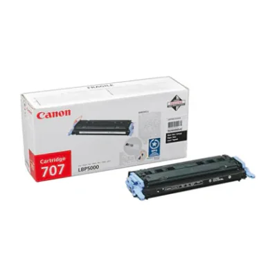Canon 707 Black Toner Cartridge, 2500 pages, Black, 1 pc(s)