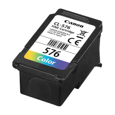 Canon CL-576, Standard Yield, Cyan, Magenta, Yellow, 6.2 ml, 1 pc(s), 100 pages, Single pack