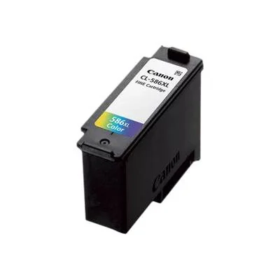 Canon CL-586XL, High (XL) Yield, Cyan, Magenta, Yellow, 1 pc(s), 300 pages, Single pack