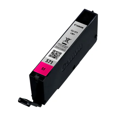 Canon CLI-571M Magenta Ink Cartridge, Standard Yield, Magenta, Pigment-based ink, 7 ml, 1 pc(s), 306 pages