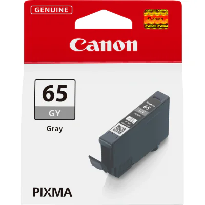 Canon CLI-65GY Gray Ink Cartridge, Grey, Dye-based ink, 12.6 ml, 1 pc(s), 595 pages, Single pack