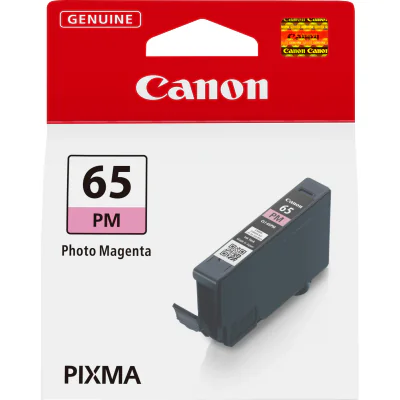 Canon CLI-65PM Photo Magenta Ink Cartridge, Magenta, Dye-based ink, 12.6 ml, 1 pc(s), 320 pages, Single pack