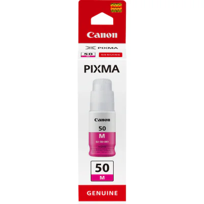 Canon GI-50 M, High Yield, Ink Bottle, Magenta, Magenta, Pigment-based ink, 1 pc(s), 7700 pages