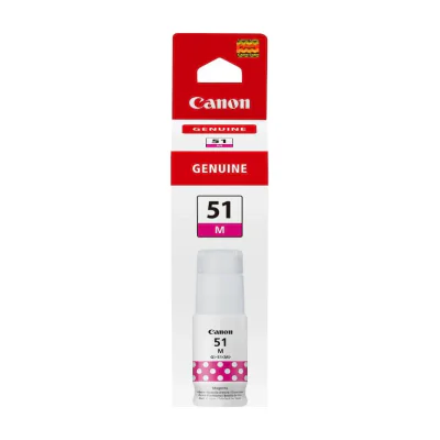 Canon GI-51M, Ink Bottle, Magenta, Original, Magenta, Canon, PIXMA G1520, G2520, G2560, G3520, G3560, 7700 pages, Inkjet