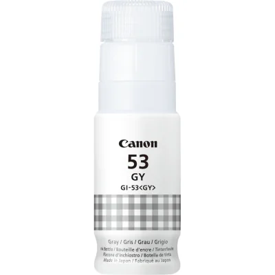 Canon GI-53GY Grey Ink Bottle, Original, Grey, Canon, PIXMA G650 PIXMA G550, 60 ml, Inkjet