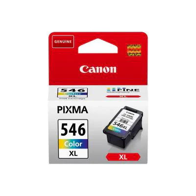 Canon CL-546XL High Yield C/M/Y Colour Ink Cartridge, High (XL) Yield, Cyan, Magenta, Yellow, Pigment-based ink, 1 pc(s), 300 pages, Single pack