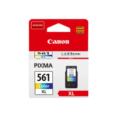Canon CL-561XL High Yield Colour Ink Cartridge, High (XL) Yield, Cyan, Magenta, Yellow, 12.2 ml, 1 pc(s), 300 pages