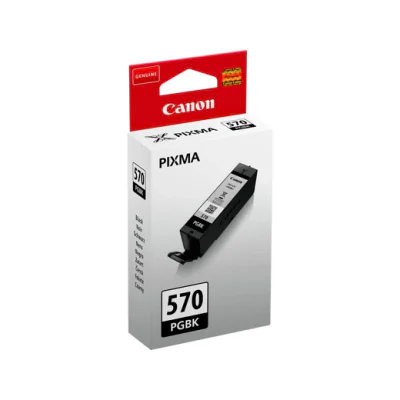 Canon PGI-570PGBK Pigment Black Ink Cartridge, Black, Pigment-based ink, 15 ml, 1 pc(s), 300 pages