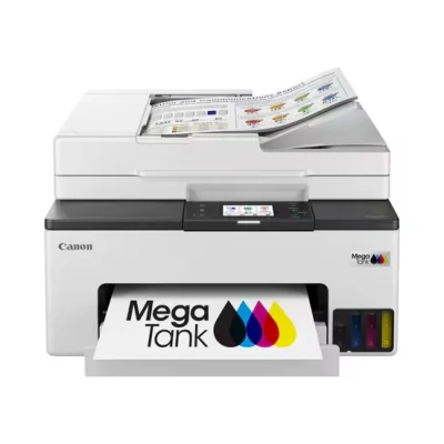 Canon MAXIFY GX2051, Inkjet, Colour printing, 600 x 1200 DPI, Colour copying, A4, Black, White